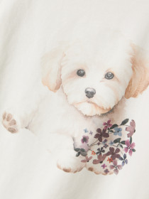 NAME IT Bluse Ninea Cloud Dancer